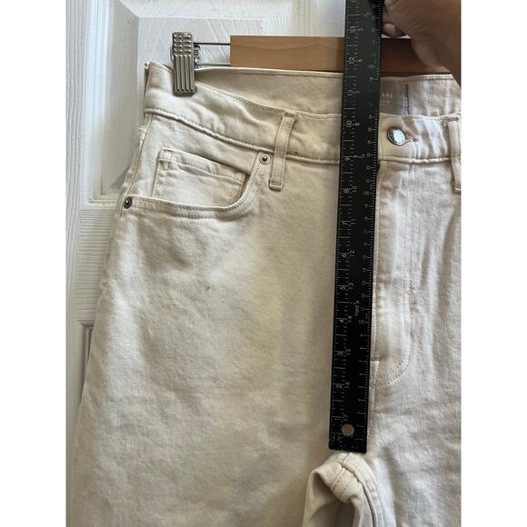 Everlane The Original Cheeky Organic Cotton Ecru Size 29 Jean 27.5 Inch Inseam - Picture 9 of 13